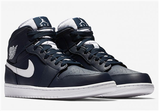 air jordan 1 mid jeter海軍藍(lán)配色多少錢_發(fā)售價格