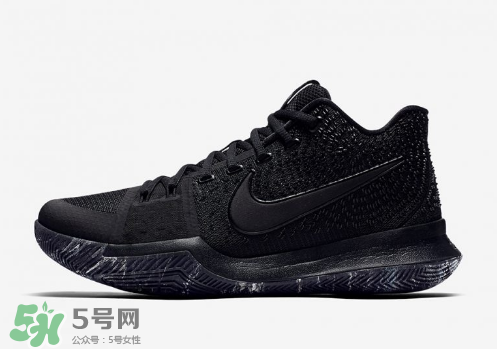 nike kyrie 3 triple black耐克歐文3代純黑配色什么時(shí)候發(fā)售？