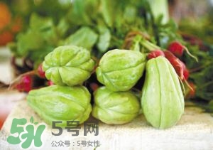 佛手瓜孕婦可以吃嗎？佛手瓜與什么食物相克