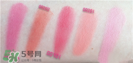 Elegance腮紅膏色號(hào) Elegance腮紅膏試色
