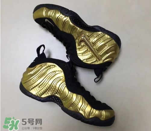 nike air foamposite pro metallic gold耐克金泡什么時(shí)候發(fā)售？
