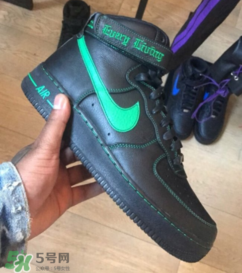 vlone與nike air force 1high聯(lián)名款運(yùn)動(dòng)鞋配色有哪幾種？