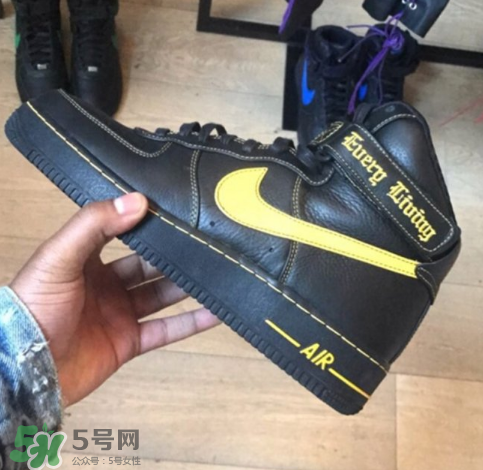 vlone與nike air force 1high聯(lián)名款運(yùn)動(dòng)鞋配色有哪幾種？