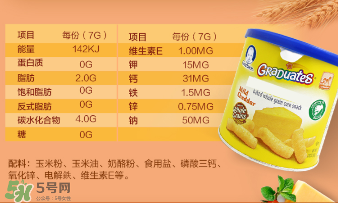 嘉寶泡芙條有鹽嗎？嘉寶泡芙條含不含鹽？