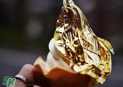 金箔冰淇淋不會中毒嗎？金箔冰淇淋能吃嗎