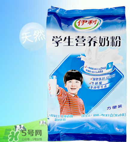 伊利學(xué)生奶粉適合多大的孩子？伊利學(xué)生奶粉多大能喝？