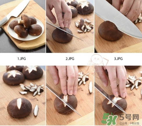 香菇怎么切十字？如何切出漂亮的香菇花兒