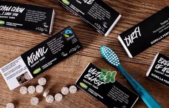 lush牙膏粒怎么用？lush牙膏粒使用方法
