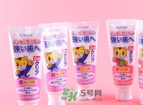 sunstar巧虎牙膏可吞咽嗎？巧虎牙膏幾歲可以用