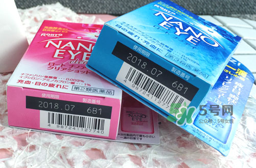 Nano Eye眼藥水藍色與紅色的區(qū)別  Nano Eye眼藥水怎么選？
