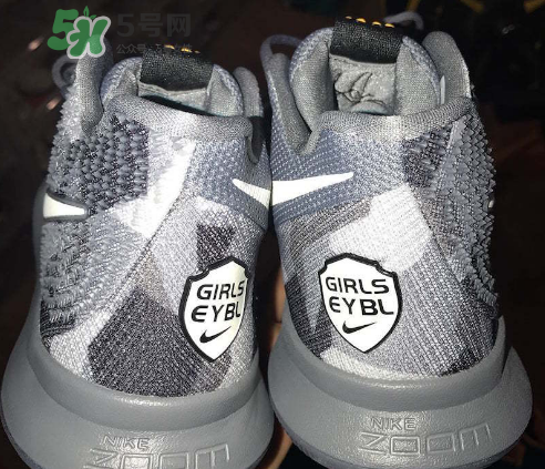 nike kyrie 3 girls eybl會發(fā)售嗎？歐文3代精英賽灰色迷彩實物