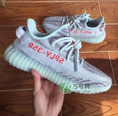 yeezy boost 350 v2 blue tint藍(lán)斑馬實物怎么樣？椰子藍(lán)斑馬實物曝光