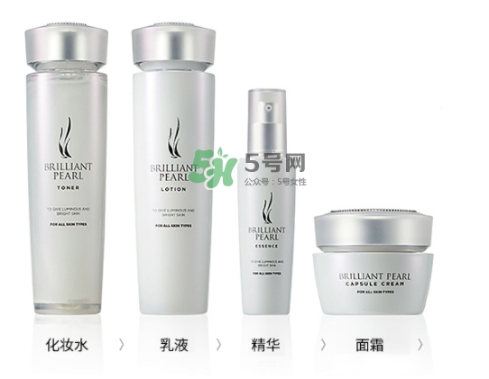 ahc珍珠美白水乳套盒有什么？ahc珍珠美白水乳套裝價格
