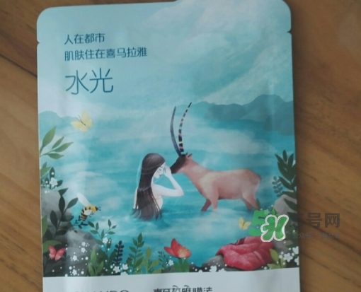 自然堂溫泉水水光面膜怎么樣？自然堂溫泉水水光面膜價格