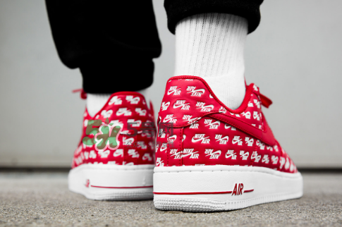 nike air force 1 low logo上腳效果怎么樣？空軍一號logo款上腳