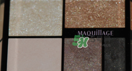 Maquillage心機(jī)眼影試色  Maquillage心機(jī)五色眼影怎么樣？