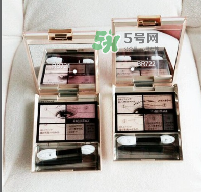 Maquillage心機(jī)眼影試色  Maquillage心機(jī)五色眼影怎么樣？