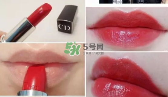 迪奧999迷你口紅多少錢？迪奧999中樣口紅專柜價(jià)格