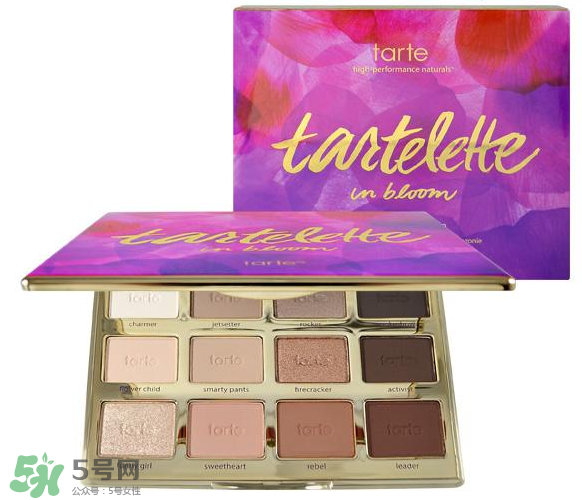Tartelette in bloom眼影盤怎么樣？Tartelette in bloom眼影盤試色
