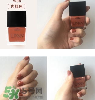 unny可撕拉指甲油怎么樣？unny可撕指甲油試色