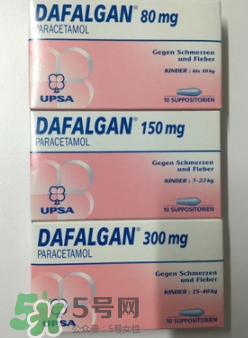 dafalgan退燒栓怎么用？dafalgan退燒栓使用說明