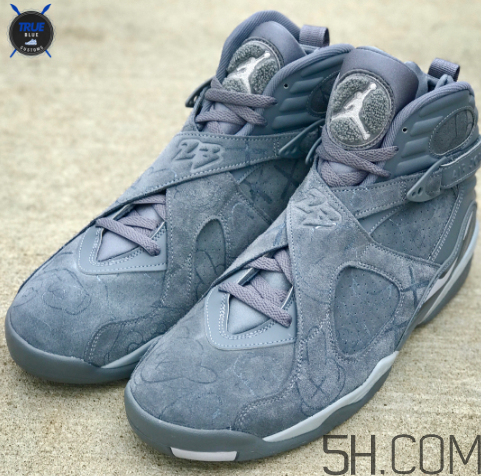 kaws與air jordan 8聯(lián)名實物什么樣？