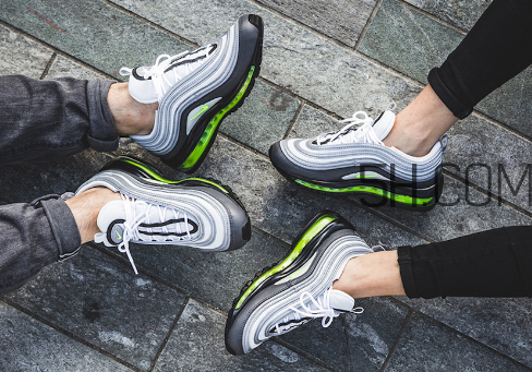 nike air max 97 neon配色上腳效果怎么樣？