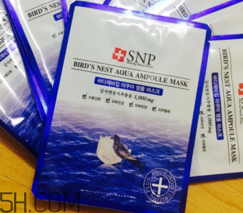 SNP海洋燕窩水庫面膜怎么樣？多少錢？