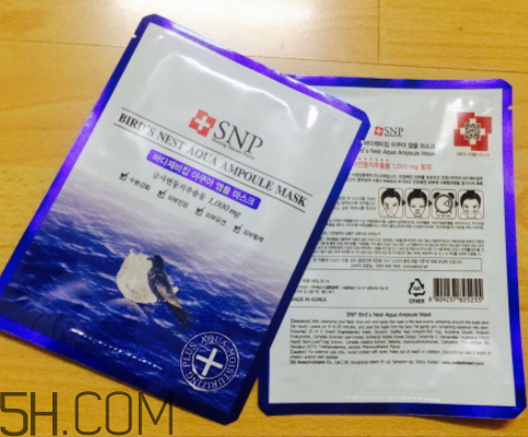 SNP海洋燕窩水庫面膜怎么樣？多少錢？