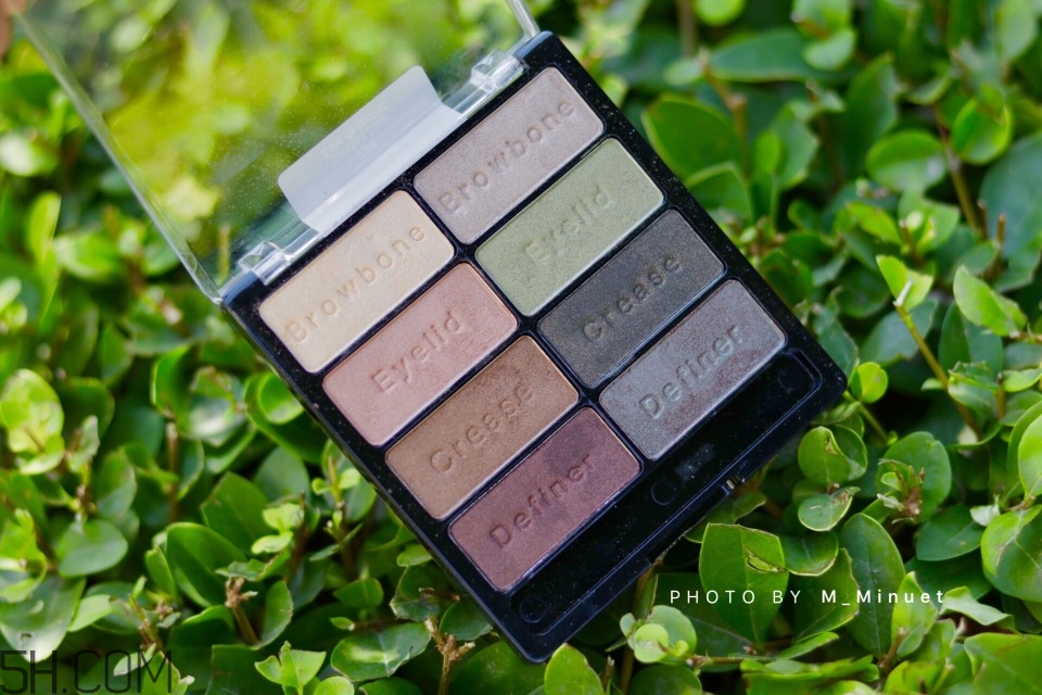 wet n wild8色眼影盤(pán)試色_畫(huà)法教程