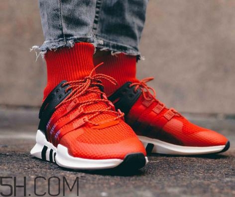adidas eqt support adv中筒襪套款上腳效果怎么樣？