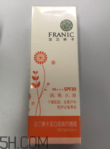 法蘭琳卡防曬霜好用嗎？法蘭琳卡防曬霜用法