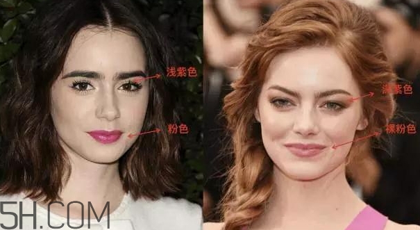 眼影和口紅怎么搭配？眼影和口紅搭配