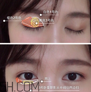 眼影可以畫(huà)臥蠶嗎？什么顏色的眼影適合畫(huà)臥蠶