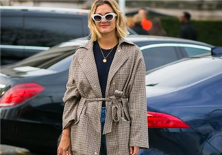 格子大衣搭配什么鞋子？格子大衣搭配鞋子圖片