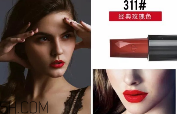cpb唇膏怎么安裝換芯？cpb口紅311試色