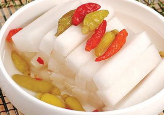 泡蘿卜用自來水還是冷開水？泡蘿卜的功效與作用