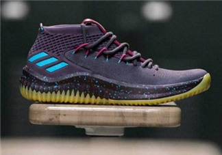 adidas dame 4 glow in the dark多少錢_實物上腳效果