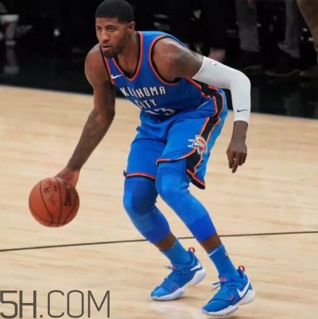 nike pg1 blue suede實(shí)物什么樣？