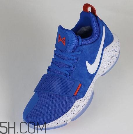 nike pg1 blue suede實(shí)物什么樣？