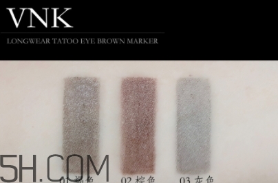 vnk液體眉筆怎么用？vnk水眉筆使用方法