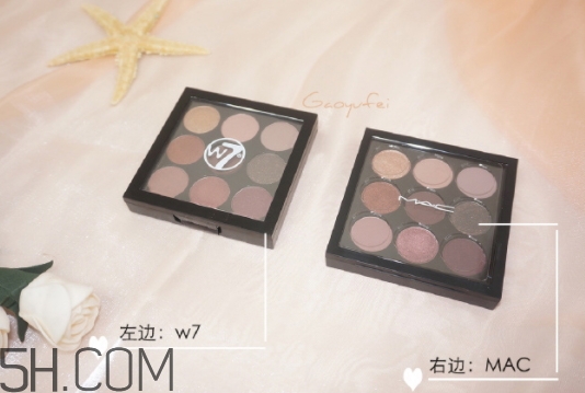 w7眼影盤怎么使用？英國w7九色眼影盤畫法步驟