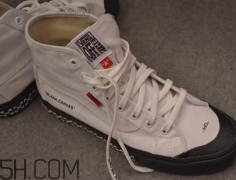 off white與vans聯(lián)名鞋款實(shí)物什么樣？