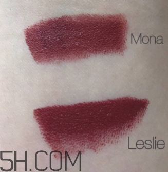 nars mona和leslie一樣嗎？nars mona和leslie試色對比