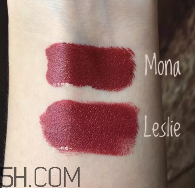 nars mona和leslie一樣嗎？nars mona和leslie試色對比