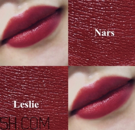 nars leslie張國榮色是什么顏色？nars leslie口紅試色