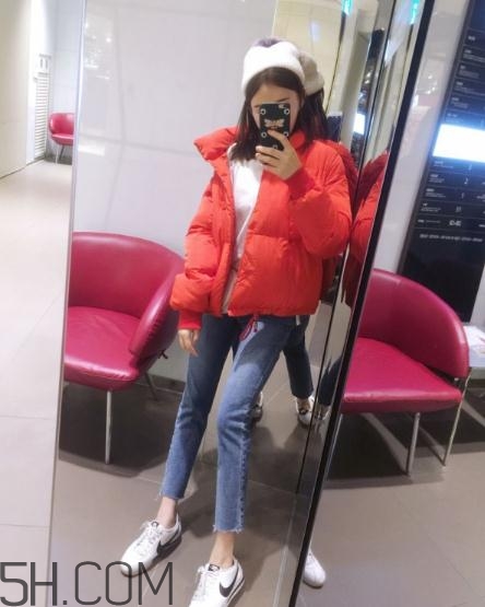 紅色棉襖怎么搭配？紅色棉服搭配圖片