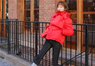 紅色棉襖怎么搭配？紅色棉服搭配圖片