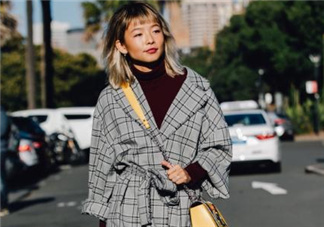 灰色格子大衣怎么搭配？灰色格子大衣搭配圖片