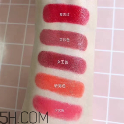 yumyum口紅多少錢(qián)？yumyum口紅色號(hào)試色
